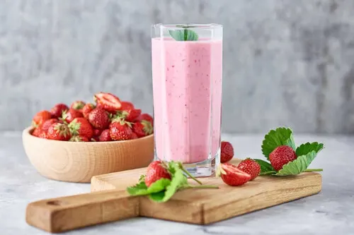 Çilek Milkshake